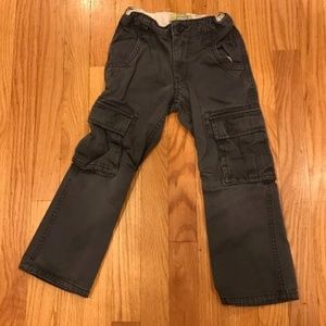 Boys Old Navy cargos, grey